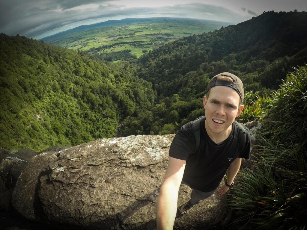 Hikes in Nieuw-Zeeland - Wairere Falls