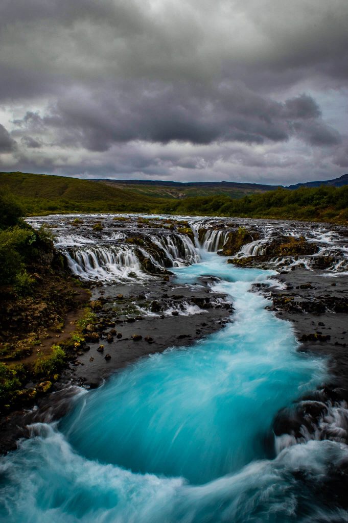 Watervallen in IJsland: Bruarfoss