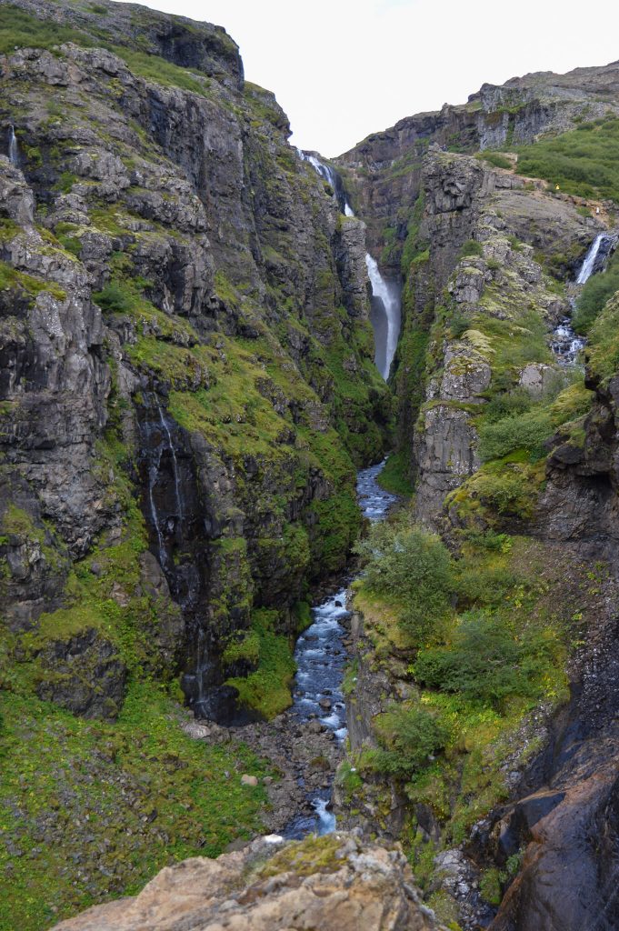 Watervallen in IJsland: Glymurfoss