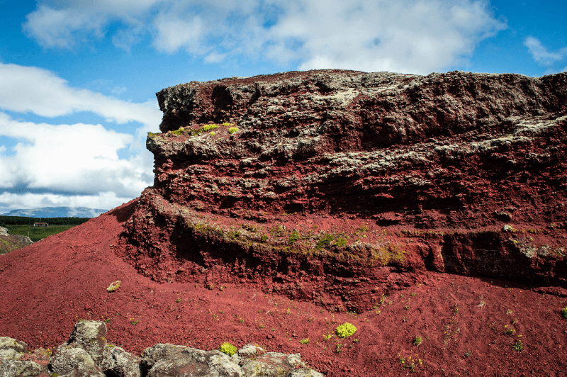 Rauðhólar lijkt op Mars