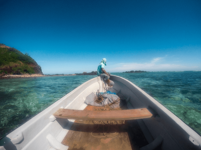 Vissen op de Yasawa eilanden