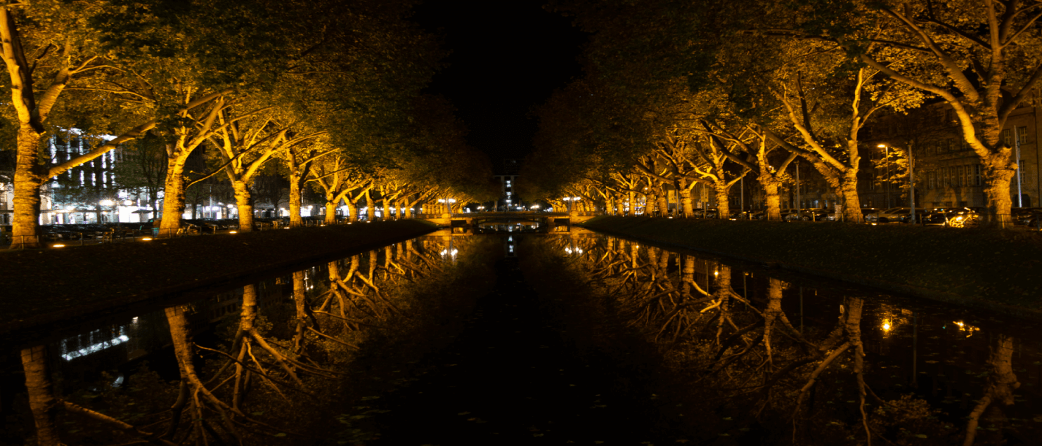 Weerspiegeling grachten