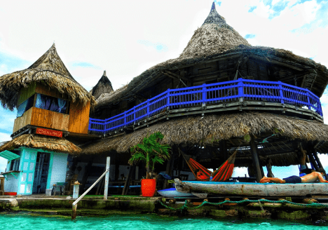 Casa en el agua
