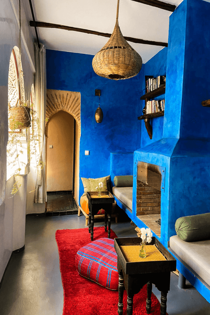 Kleurrijke Riad 11 Zitoune in Marrakech