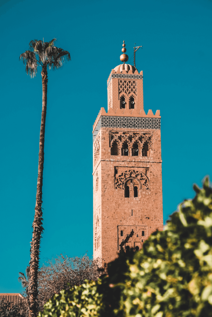Koutoubia Moskee in Marrakech