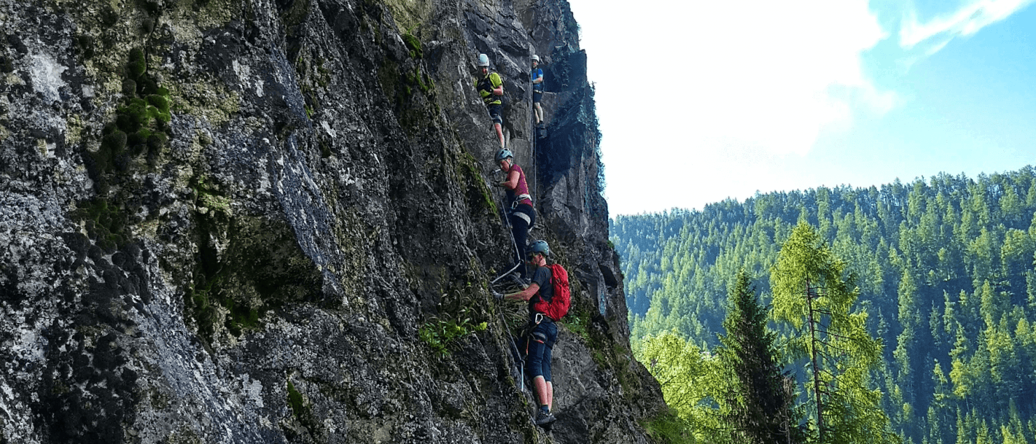 Klettersteig staubenfall tirol waterval