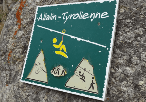 Klimpark Saas Fee zipline