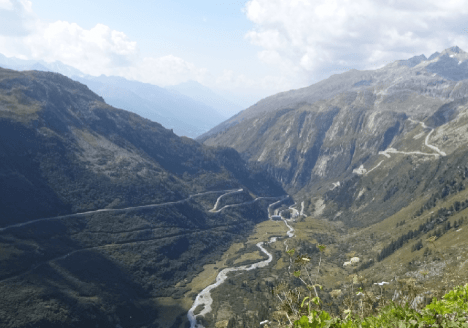 Wallis Zwitserland Alpen Furkapas