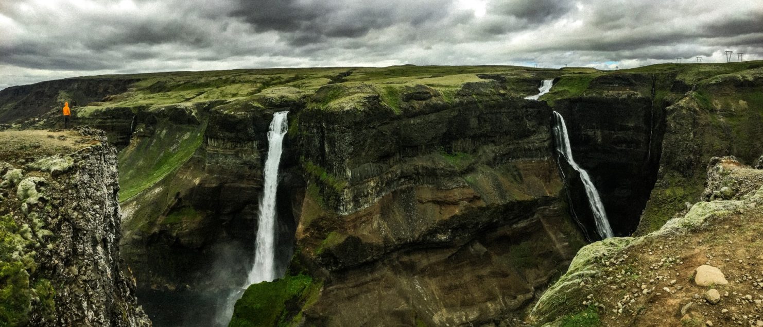 Haifoss en Grannifoss