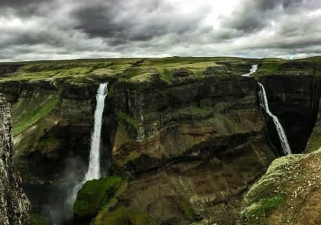Haifoss en Grannifoss