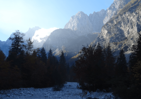 Alpe adria trail slovenie etappes