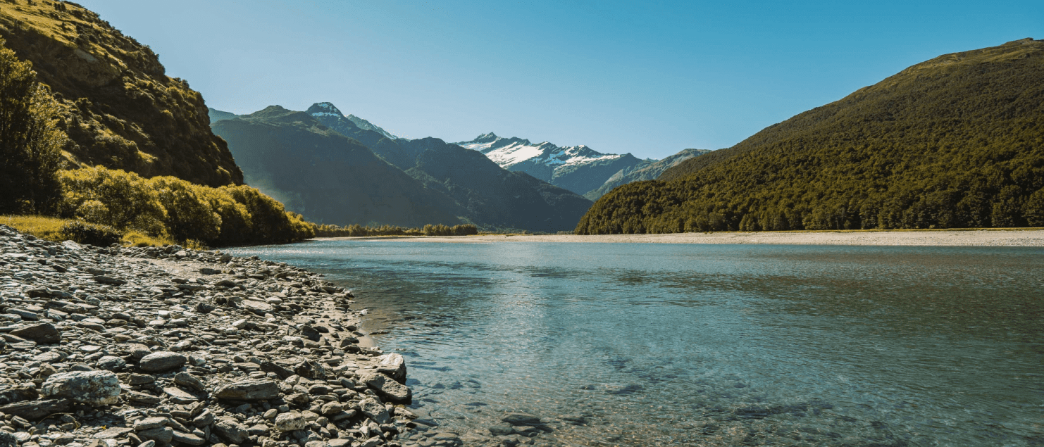 Blue Pools met Mount Aspiring