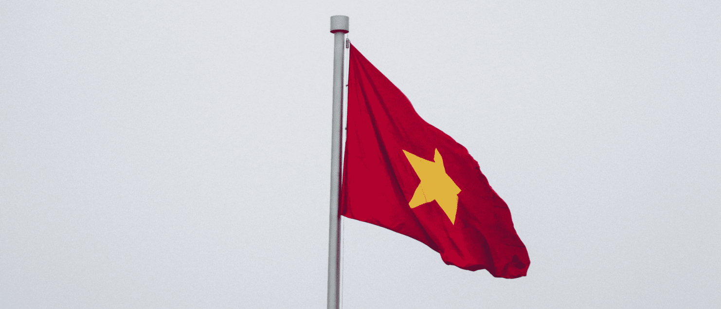 Vlag Vietnam Reisvideo