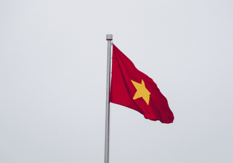 Vlag Vietnam Reisvideo