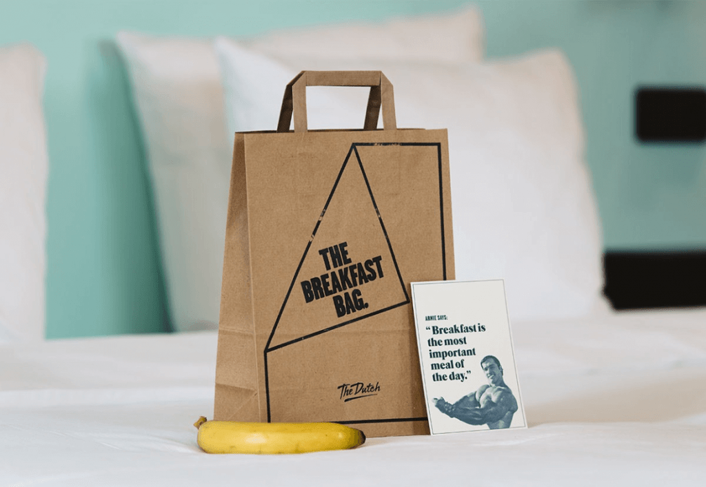 Breakfast bag overnachten in The Dutch in Maastricht