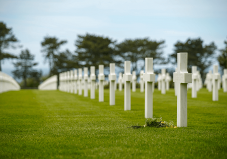 Amerikaanse begraafplaats Normandië