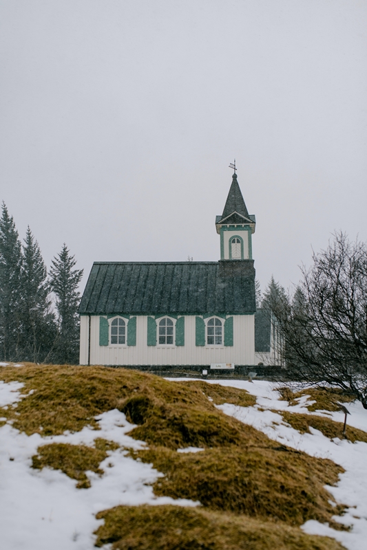 Kerk in Thingvellir
