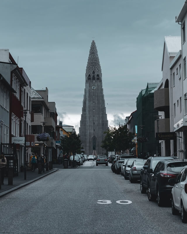 Kerk in Reykjavik