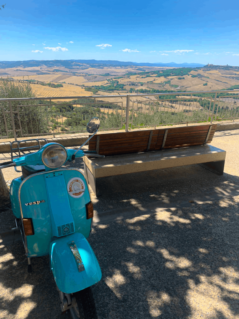 Uitzicht bij Monticchiello