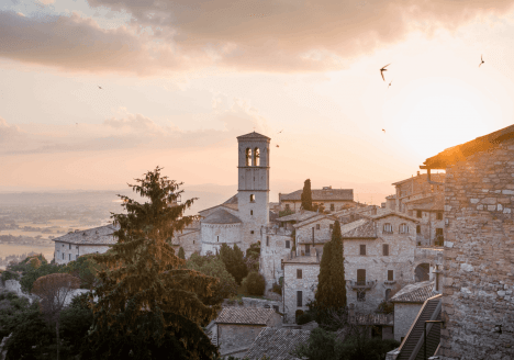 Assisi in Umbrië