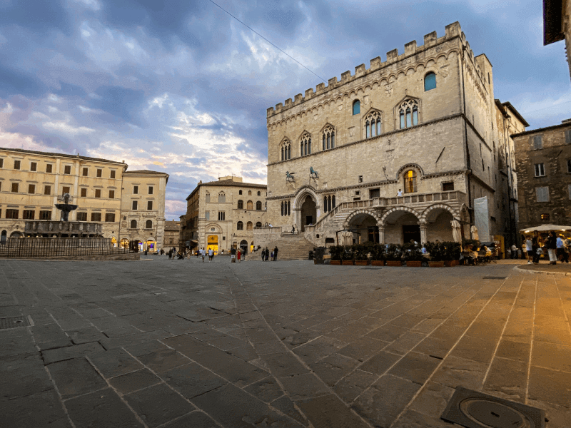 Perugia de leuke hoofdstad van Umbrië
