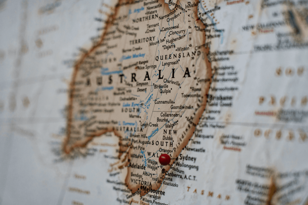 Voorbereiding voor Australië: 11 handige tips voordat je vertrekt! Kaart van Australië
