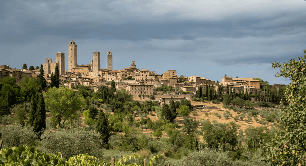 Skyline van San Gimignano