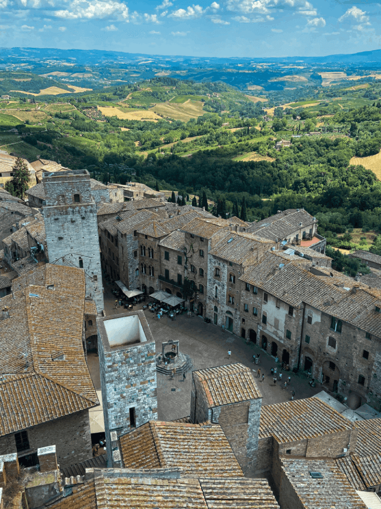 Uitzicht vanuit Torre Grossa