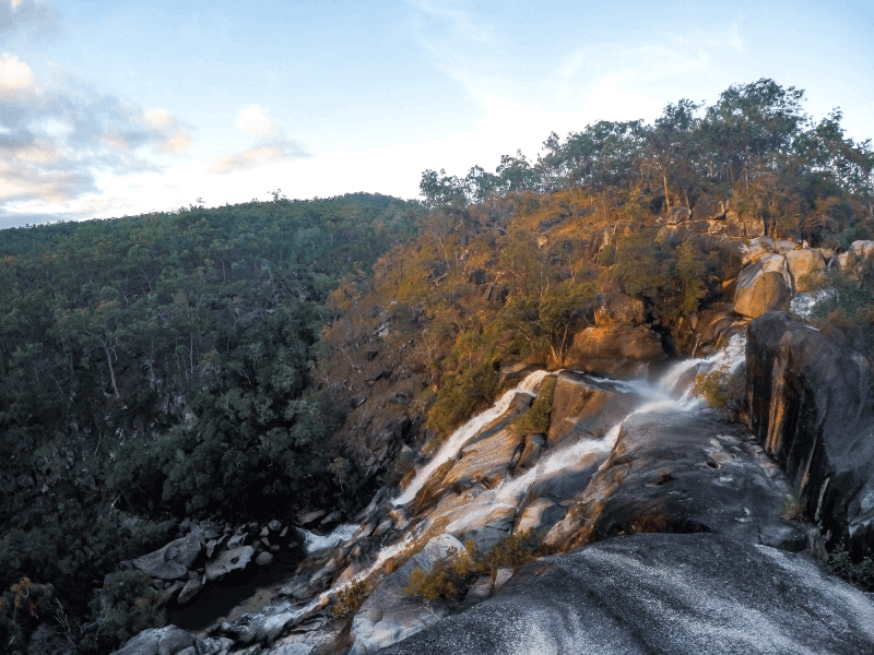 Waterval Davies Creek waterallen in buurt van Cairns