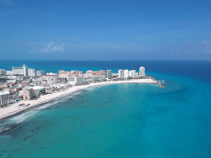Reisroute door Yucatan van twee weken: Cancun
