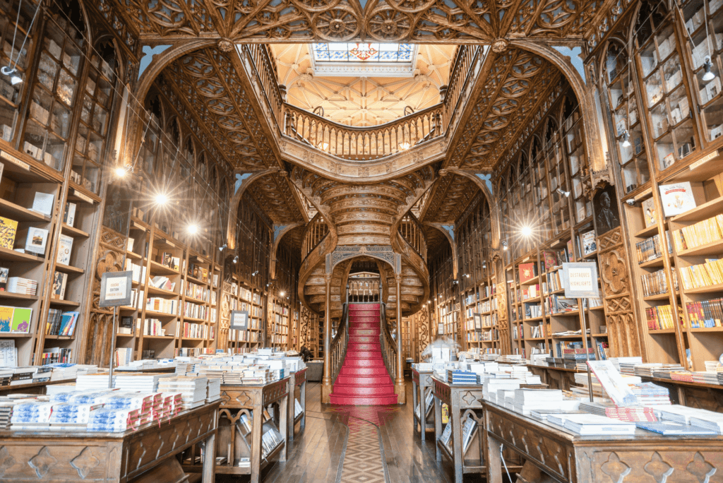 Harry Potter Bibliotheek in Porto