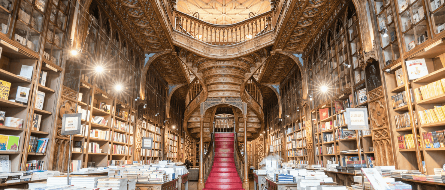 Harry Potter Bibliotheek in Porto