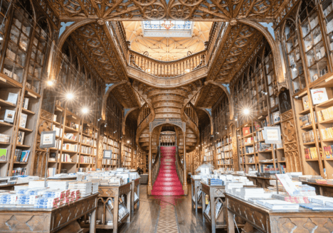 Harry Potter Bibliotheek in Porto