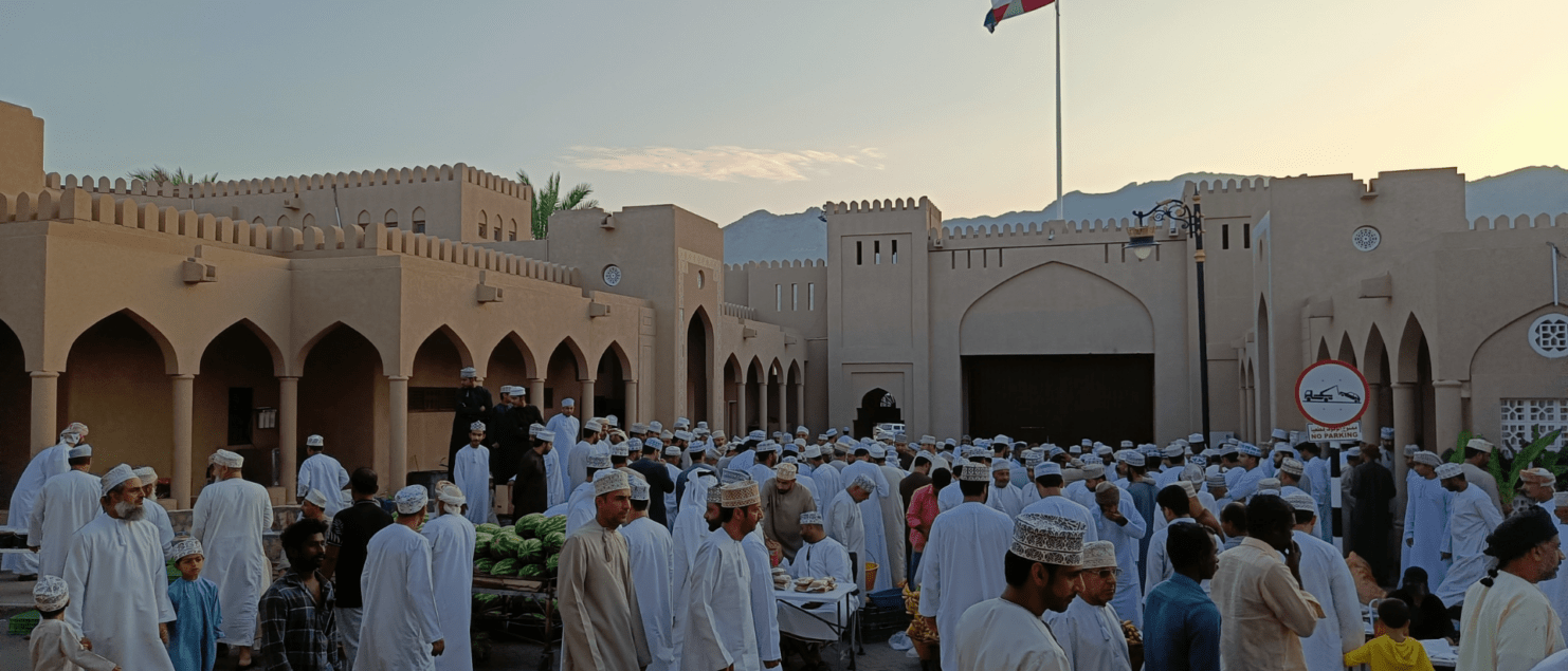 Nizwa oman geitenmarkt