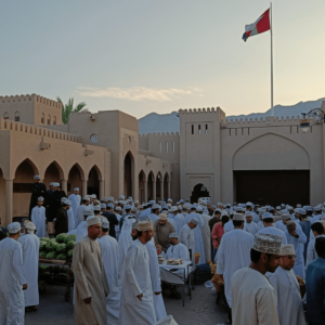 Nizwa oman geitenmarkt