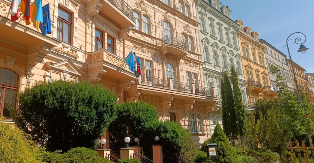 Karlsbad doen in mooie stad Tsjechiè