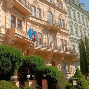 Karlsbad doen in mooie stad Tsjechiè