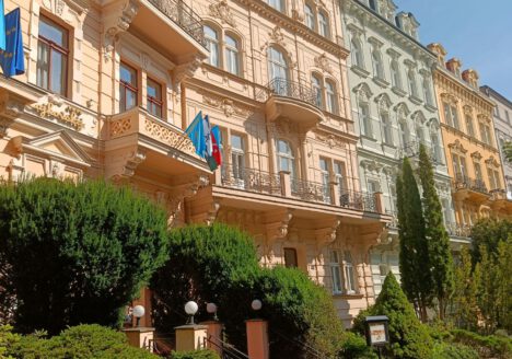 Karlsbad doen in mooie stad Tsjechiè