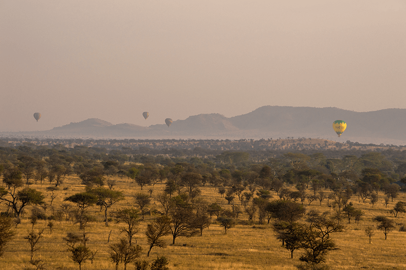 Voorbereiding Tanzania en Zanzibar ballonvaart